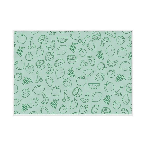 Showdown Displays Tischsets Abstrakte Früchte Green, 450 x 1,5 x 320 mm, PLM6GI49