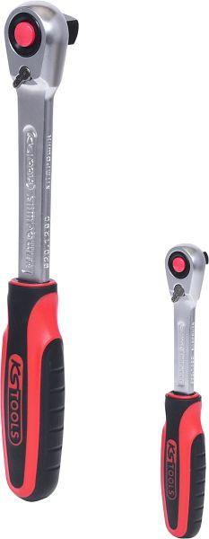 KS Tools SlimPOWER Umschaltknarren-Satz, 2-teilig1/4"+1/2", 920.0002