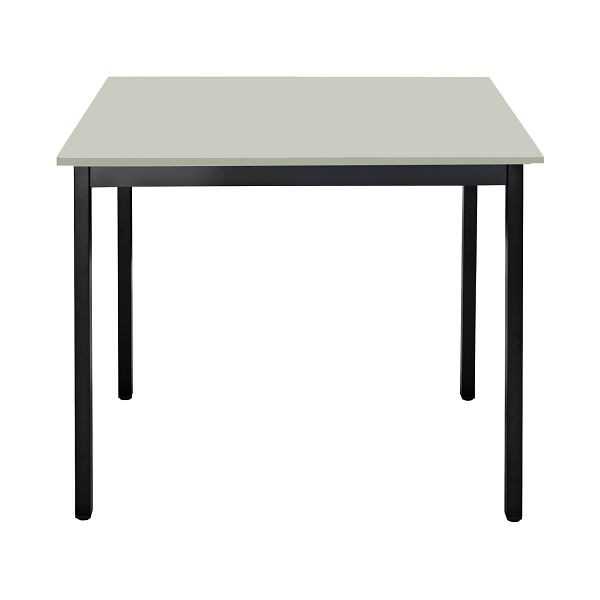 Bisley Mehrzwecktisch, Breite 700 mm, Tiefe 600 mm, 19mm Tischstärke, 333 schwarz x G grau, MT0706G333