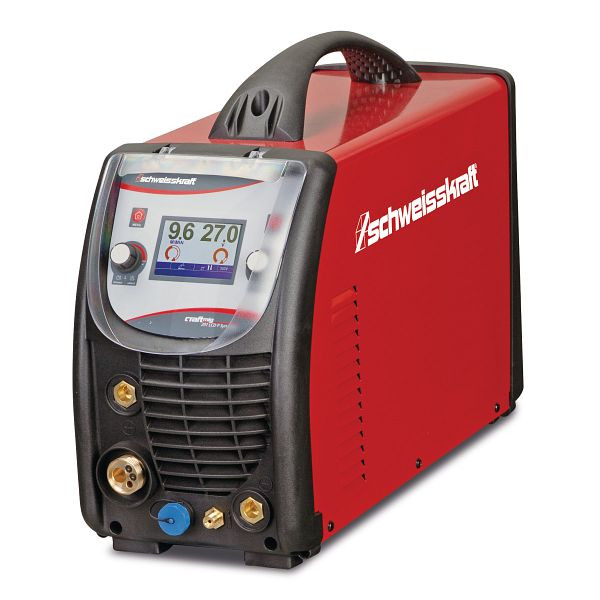 Schweißkraft Impuls-Schutzgasschweißgerät, Craft-Mig 201 LCD P Synergic MIG/MAG-Schweißgerät, 1071201