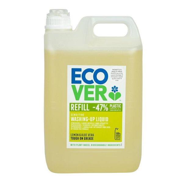ecover konzentriertes Spülmittel Zitrone und Aloe Vera 5L, GG203