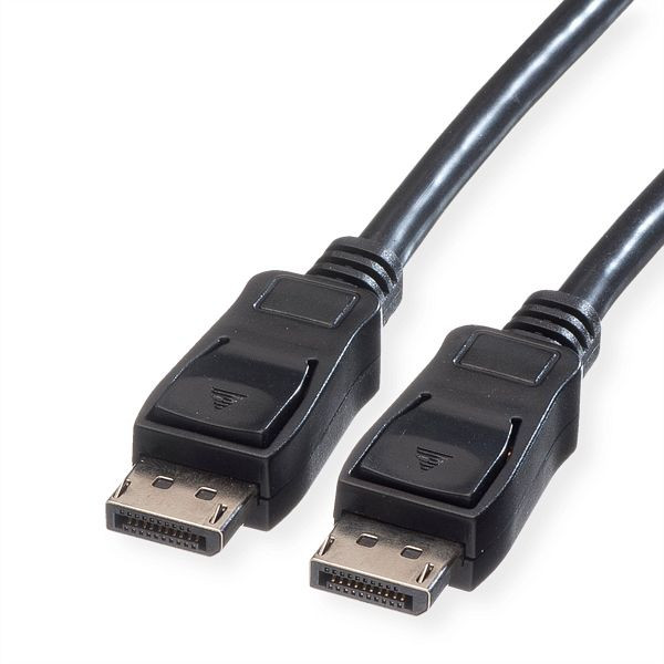 VALUE DisplayPort Kabel, DP ST - ST, schwarz, 10 m, 11.99.5609