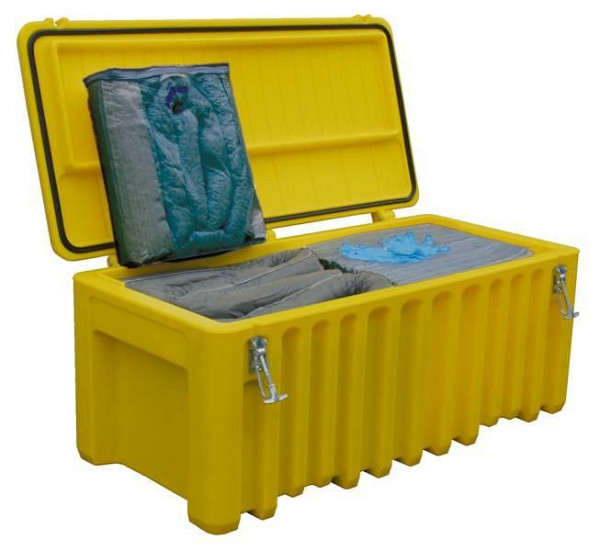 Cemo CEMbox 250 l verkehrsgelb, Maße: 107 x 45 x 38 cm, 8615, 4052886126523