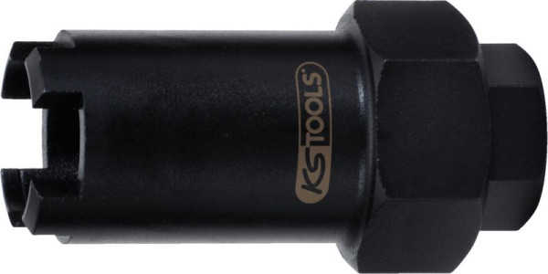 KS Tools Druckschrauben-Zapfenstecknuss, 22,0x28,0x70,0 mm, 455.0002
