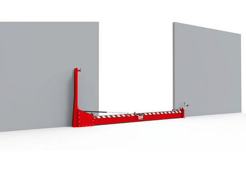 LCF Schwenkbare Barriere zum Schutz vor Gefahrstoffen und Hochwasser, 4000 x 300 mm, 293047