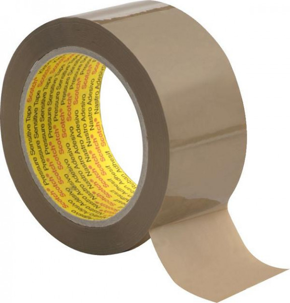 3M Scotch Verpackungsklebeband 3739, transparent, 66 m x 75 mm, VE: 24 Rollen, 7000095395