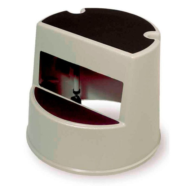 STEIN HGS Mobiler Trittstuhl, beige, schwarz, ABS, 83302.0001