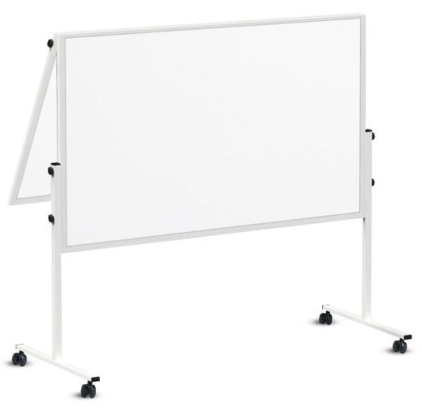 Deskin Moderationstafel ECONOMY, Oberfläche beidseitig Papier, H 1500 x B 1200 mm, 293324
