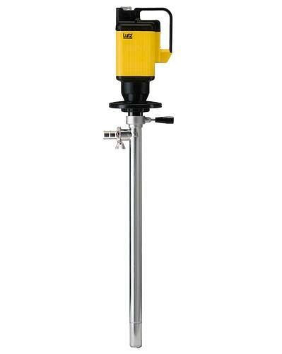 DENIOS Elektrische Fasspumpe für Lebensmittel, Tauchtiefe 1000 mm, Restentleerung, 243254
