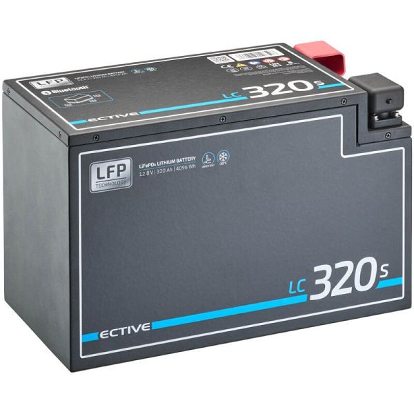 ECTIVE LC 320S LT 12V LiFePO4 Lithium Untersitzbatterie 320Ah, TN7001