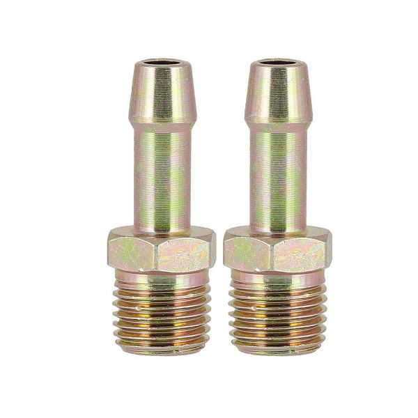 Airpress Schlauchanschluss 1/4" x 8 mm Außengewinde 2 Stück in Blister, 4301042