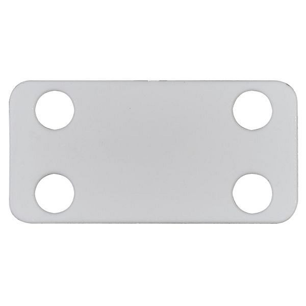 Haupa Kennzeichnungsschild für Kabelbinder/Kabelbeschriftung 38,5 x 19 x0,4 mm, VE: 100 Stück, 262183