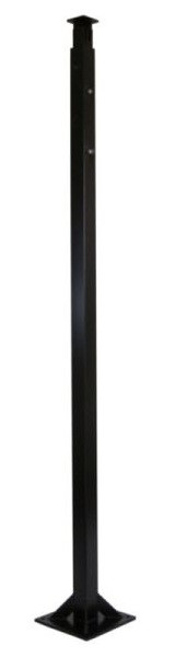 SINOtec Lamellenständer für Rohr 1 Höhe 3000 - 3500 mm, 60x60x2,5 mm, 10001514