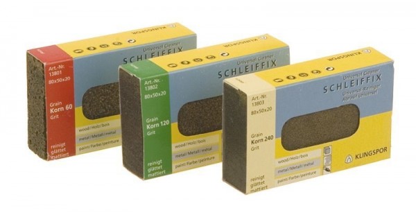 Bochem Schleifix für Edelstahl, Körnung 60 (grob), 8901