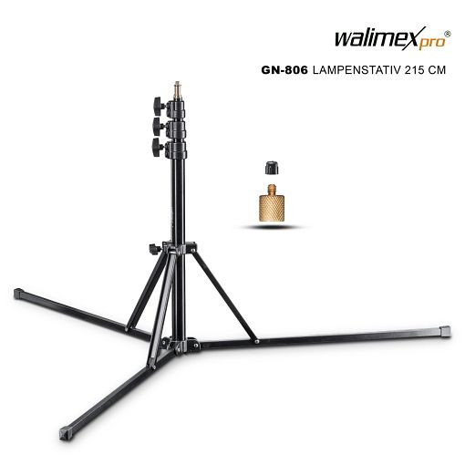 Walimex pro GN-806 Lampenstativ 215 cm, 1021424, 4056929214246