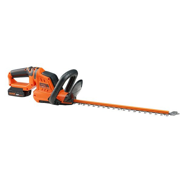 VEVOR Heckenschere 20V Heckentrimmer Kupfermotor mit einer Drehzahl von 17.500U/min, W20V20AH07518XALZV2