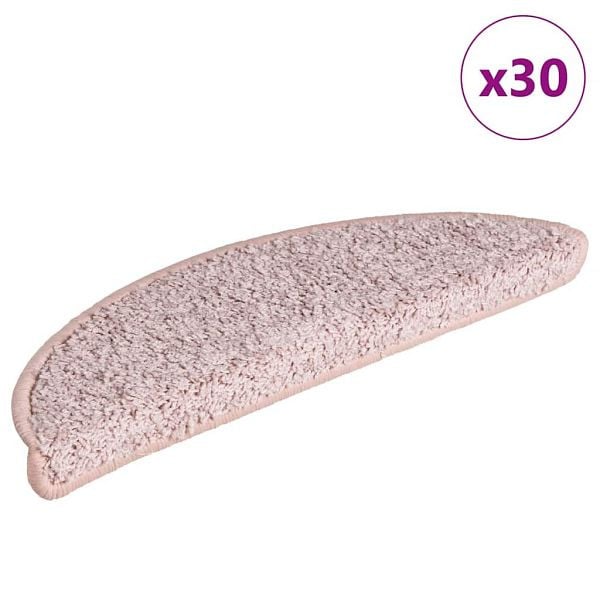 vidaXL Stufenmatten 30 Stk. Hellrosa 65x21x4 cm, 3365820