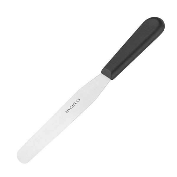 Hygiplas Palettenmesser gerade 15cm schwarz, Edelstahlklinge, D402