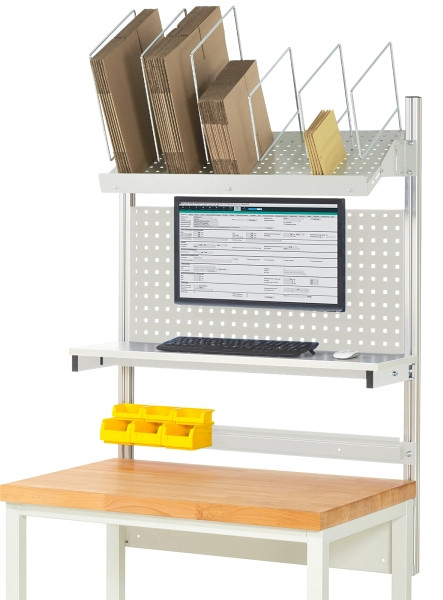 RAU System-Aufbau - Komplettset 03, für Produktbreite 1000 mm, RAL7035/RAL7035, EE-BW-KS-03-1000.12