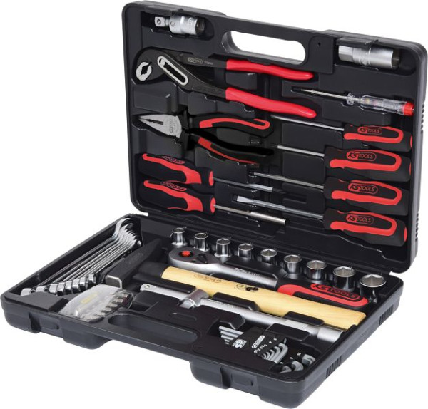 KS Tools 1/4"+1/2" Werkzeug-Satz, 50-teilig, 911.0650, 4042146043356