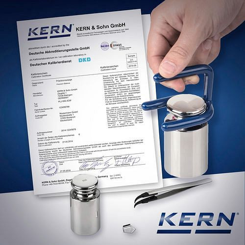 Kern DAkkS-Kalibrierschein Waagen > 2,9 t ≤ 6,0 t, 266682