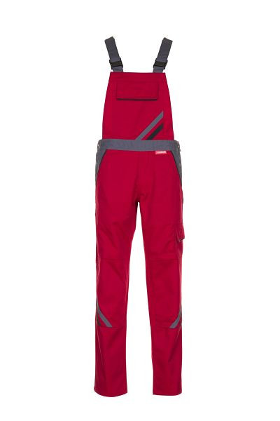 Planam Highline Damen Latzhose, rot/schiefer/schwarz, Größe 36, 2392036