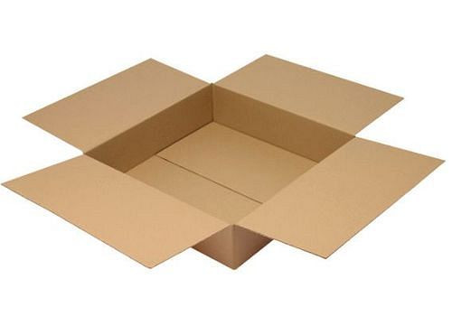 TransPak Wellpapp-Faltkarton 1-wellig, Innenmaß 600 x 600 x 150 mm, Qualität 1.20B, VE: 25 Stück, 299312