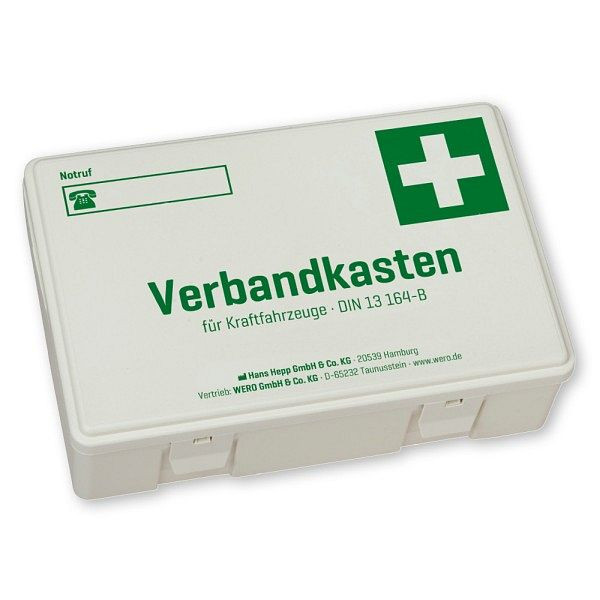 WERO Verbandkasten DIN 13164-B für Kraftfahrzeuge (Pkw), 200034