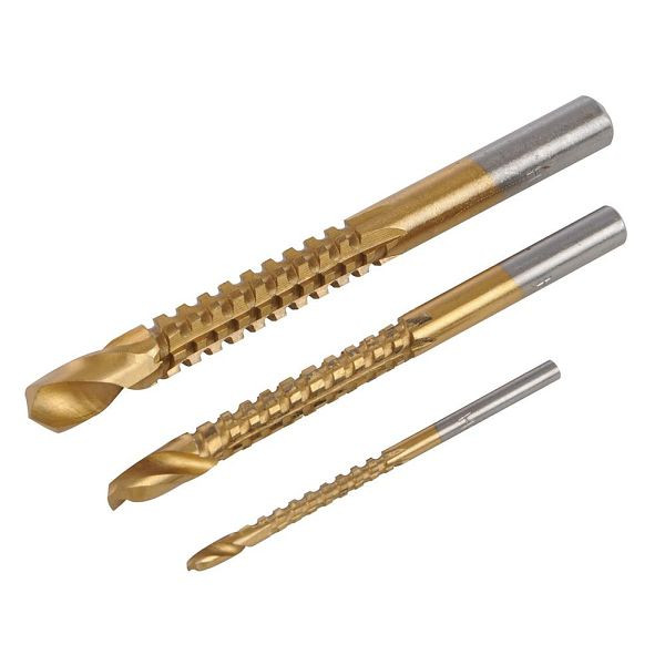 Silverline Sägebohrer, 3-tlg. Satz, 3, 6 u. 8 mm, 199872