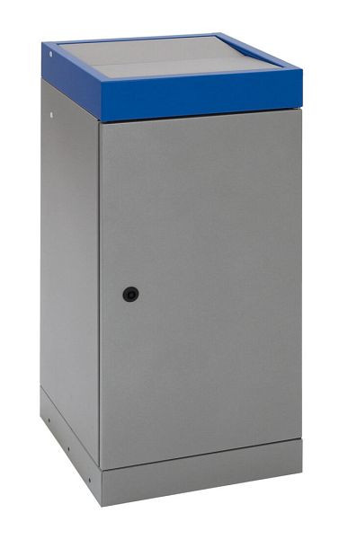 stumpf Abfalltrennung ProTec-Plus, graualu/5010, verzinkter Innenbehälter, 70 Liter, 607-070-0-2-510