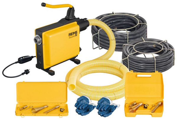 REMS Cobra Elektrische Rohrreinigungsmaschine 32 Set 22 + 32, 174011 R220