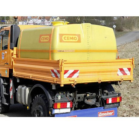 Cemo Fass 5000 L kofferförmig, Dom 420 vorne, 6538, 4052886030073