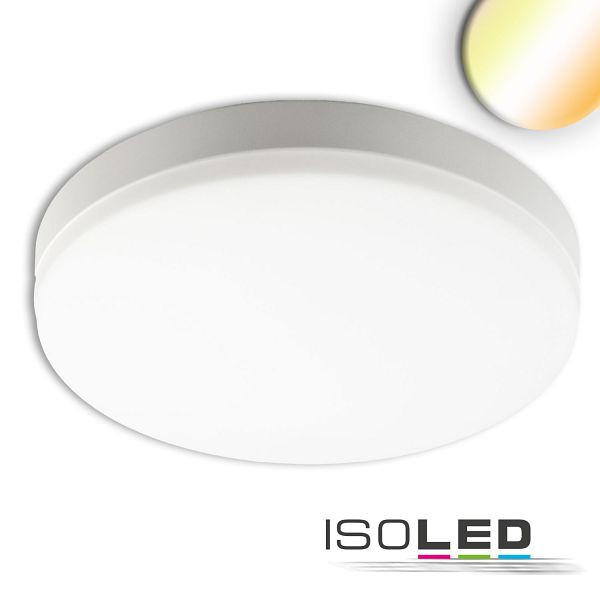 ISOLED LED Decken/Wandleuchte 18W, weiß, IP54, ColorSwitch 3000/4000/5000K, 115689