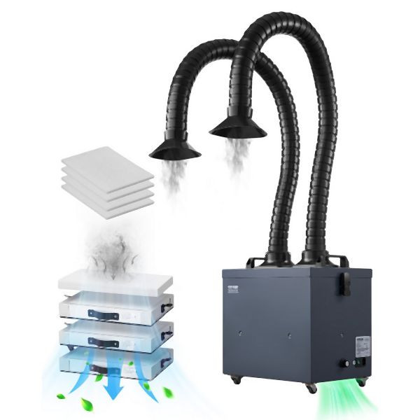 VEVOR Schweißrauchabsauger 275W Lötrauchabsorber 380m³/h Lötrauchabsaugung, PYJQDDY360LF5JO5YV2