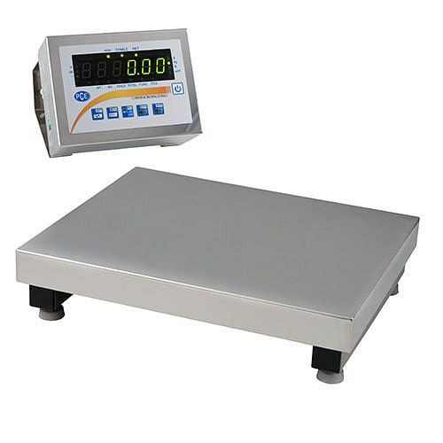 PCE Instruments Edelstahl Plattformwaage, Mindestlast 1 kg, PCE-SD 150SST C