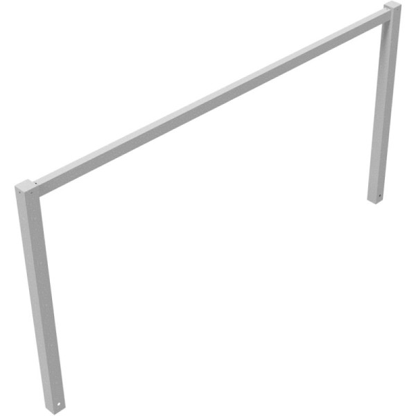 Stein HGS Wegesperre, feststehend, 2500 mm / mit Oberholm, ohne Farbe, 4014.25