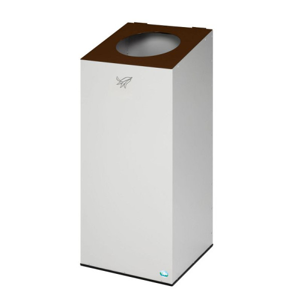 STEIN HGS Wertstoffsammelgerät WSG 38, mit Klemmring, Sepiabraun (RAL 8014), 82055.0001