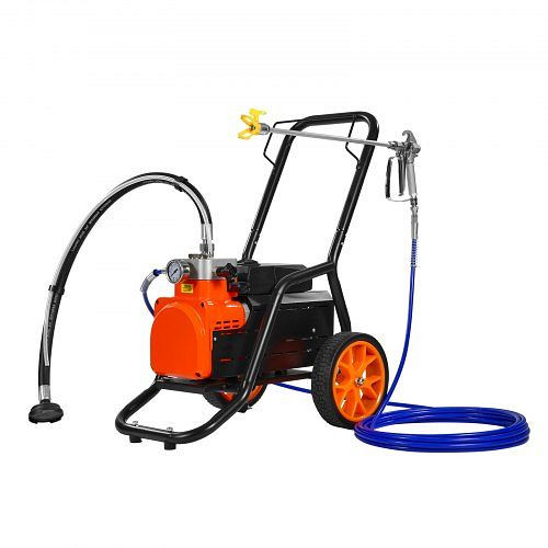 VEVOR Warenkorb Airless Farbspritzgerät Membran Farbe Airless Sprayer 1700W, GMSGYWQPTJ301ILZ4V2