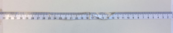 ELMAG Skala für FSM570/STM640 (Skalierung von rechts nach links) 0-33, 5 cm, 9601319