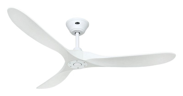 CasaFan Deckenventilator Eco Genuino 152 Lack matt weiß-Massivholz Lack matt weiß, 315228