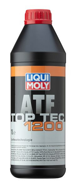 LIQUI MOLY Getriebeöl Top Tec ATF 1200, Dose Kunststoff, VE: 1 Liter, 3681