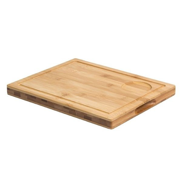 Olympia Steakbrett Bambus mit Aussparung 31 x 24cm, GF206
