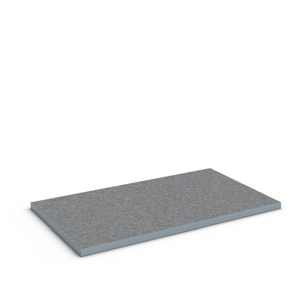 bott verso Lino-Arbeitsplatte, BxTxH: 1050 x 600 x 30 mm, 41201150.15