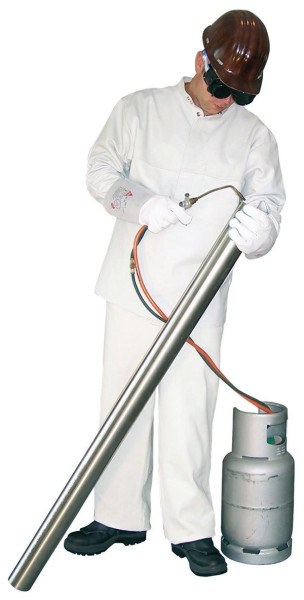 Hase Safety BURY CLASSIC - Schweisser-Latzhose Vollleder, Größe: XXL, 509220-XXL