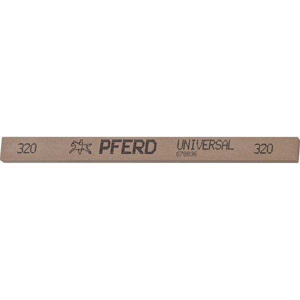 Pferd Schleif- und Polierstein SPS 4x4x150 AN 320 UNIVERSAL, VE: 12 Stück, 33400007