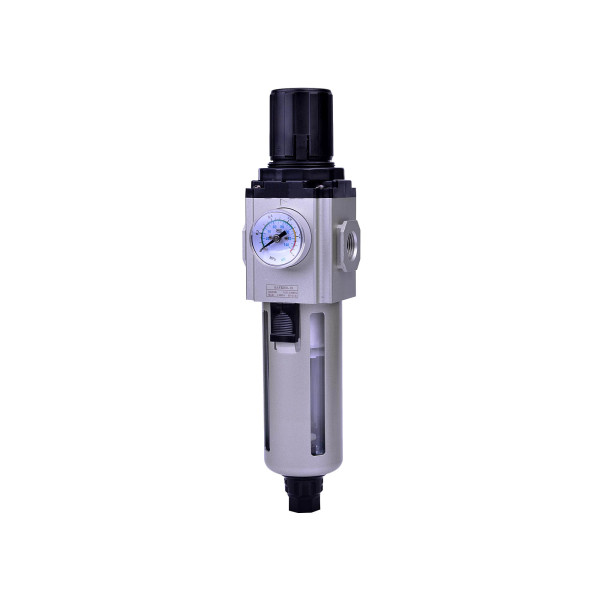 Riegler Filterregler »GA«, PC-Behälter, 5 µm, BG 400, G 3/8, 1,5 - 9 bar, VA, 178478