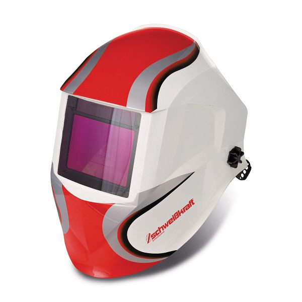 Schweißkraft Automatik-Schweißschutzhelm XXL-W-2 TC rot VarioProtect, 1654025-2