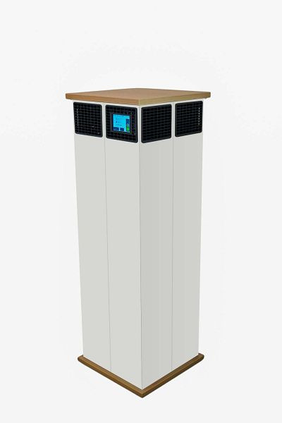 Smart Air Technologies Luftreiniger Tower Gen2, Farbe: weiß, inkl. Wartungsvertrag, 4270002308558+Wartungsvertrag