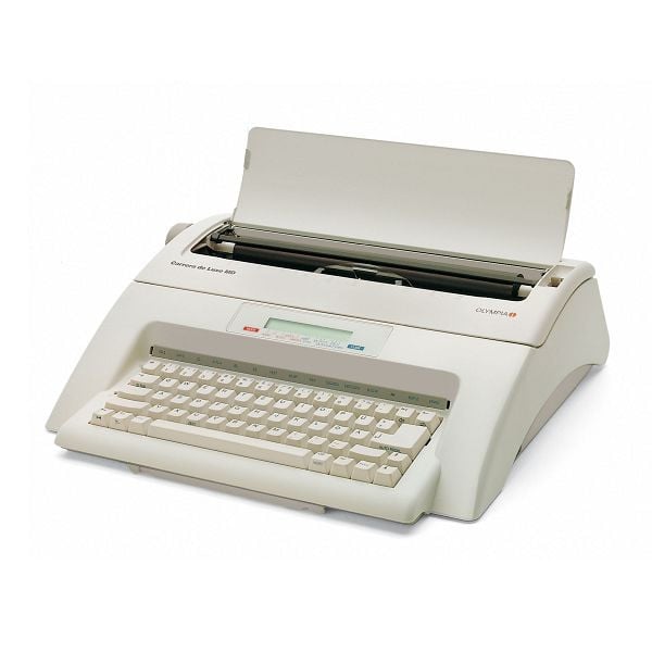 Olympia Schreibmaschine Carrera de luxe MD, LCD Display, 252661001