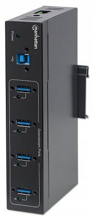 MANHATTAN 4-Port USB 3.0 Hub für Industrieanwendungen, 161411